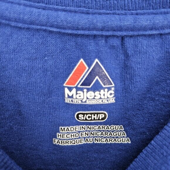 Toronto Blue Jays Josh Donaldson #20 T-Shirt Blue Short Sleeve MLB Men's Size S - Picture 7 of 10